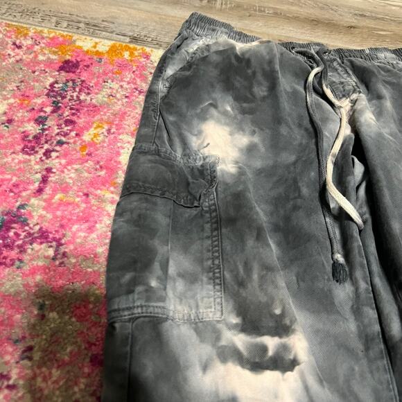 Sanctuary X Anthropologie Tie Dye Cargo Pant Joggers size XS - Picture 5 of 7